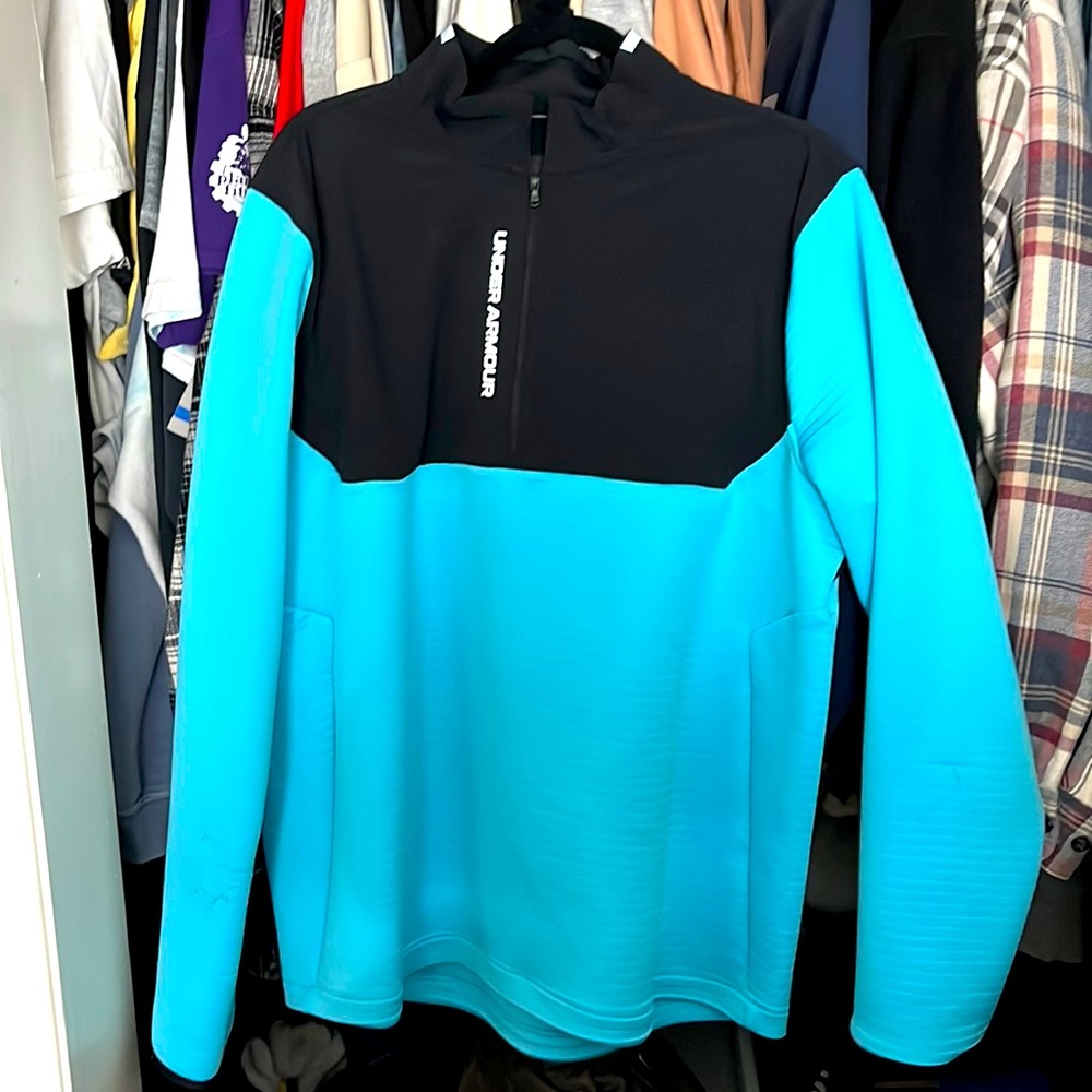 Under armour golf wind breaker sweater